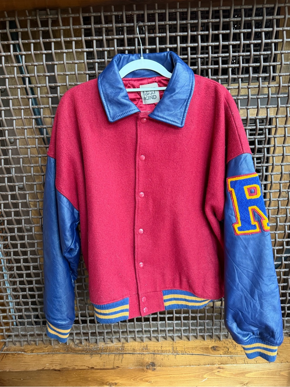 Vintage Reebok Furst of a Kind Varsity Jacket
